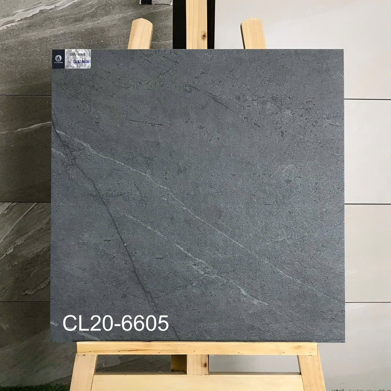 Gạch lát sân chịu lực 60x60 cm dày 2cm Viglacera CL20-6605 Loại A1